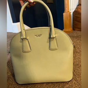 Green Kate spade bag only worn a couple of times no damage.